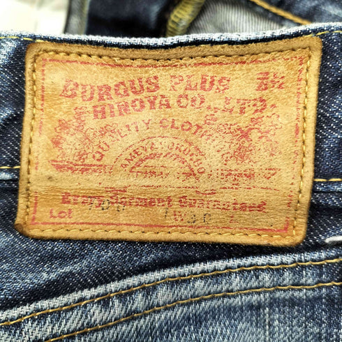 バーガスプラス BURGUS PLUS LOT700 ジップフライ 5ポケット インディゴ 濃紺 デニム パンツ メンズ W30
