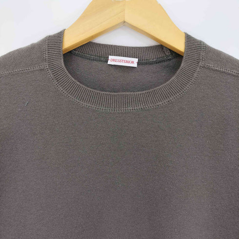 ドレステリア DRESSTERIOR 半袖 クルーネック スウェット レディース
