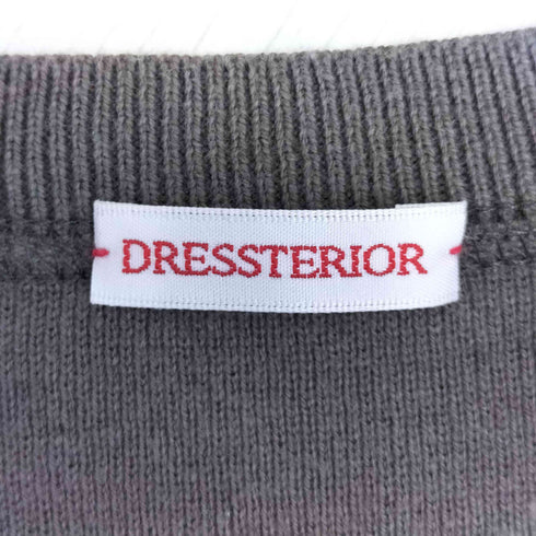 ドレステリア DRESSTERIOR 半袖 クルーネック スウェット レディース