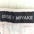 イッセイミヤケ ISSEY MIYAKE 05ss カフェエプロン付 コットン フリンジ フレアパンツ レディース JPN:1