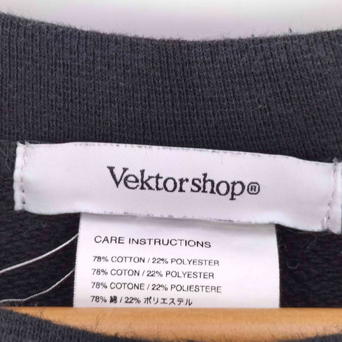VEKTOR SHOP Madoki Yamasaki Poetry CREW NECK SWEAT メンズ JPN:XL
