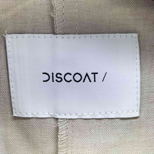 ディスコート Discoat テックリネン半袖シャツジャケット レディース FREE