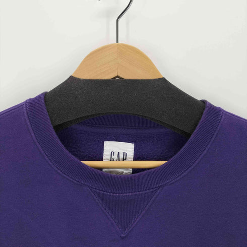 ギャップ Gap ワッペンロゴ クルーネック スウェット メンズ L