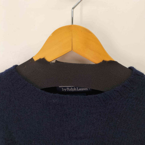 ポロバイラルフローレン Polo by RALPH LAUREN ラムウール100 ポニー刺繍 ニットセーター メンズ LL