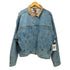 トミーヒルフィガー TOMMY HILFIGER エンブレム刺繍ロゴ デニムトラッカージャケット メンズ import:XL