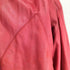 real leather リアルレザーハーフコート レディース M