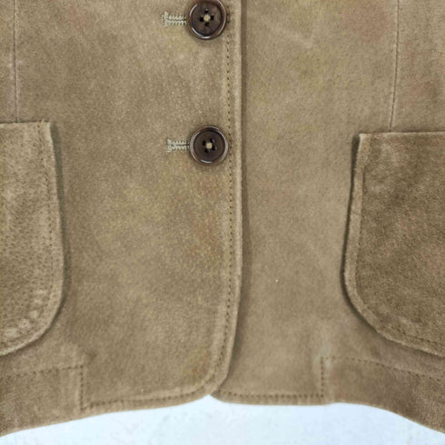 KAMAKURA SHIRT pig suede ピッグスエード3Bテーラードジャケット レディース 7