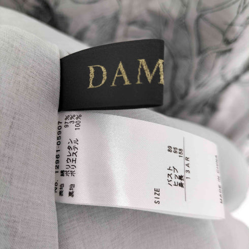 ダーマコレクション DAMA collection フォレスト プリント シャツ ワンピース レディース JPN:13号