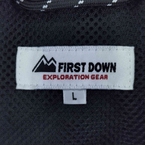 ファーストダウン FIRST DOWN ナイロンジャケット パッカブル パーカー メンズ JPN:L