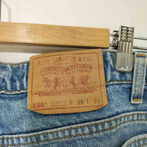 リーバイス Levis USA製 550 RELAXED FIT TAPERED LEG デニムパンツ メンズ 38X36