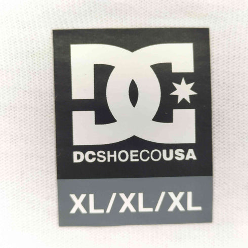 ディーシー DC SKATE SKULL LS/DC袖&バックプリント長袖ロンT メンズ import:XL