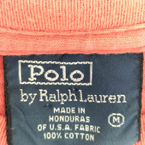 ポロバイラルフローレン Polo by RALPH LAUREN 00s POLO プリント コットン クルーネック Tシャツ レディース import:M