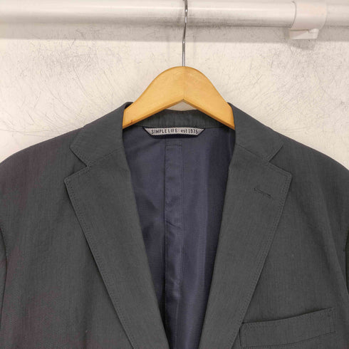 シンプルライフ SIMPLE LIFE ストレッチテーラードジャケット メンズ EUR:50