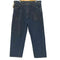 ディッキーズ Dickies ×INDURA FR 濃紺 インディゴ ジップフライ ワイドストレート デニム パンツ メンズ FR:36-38