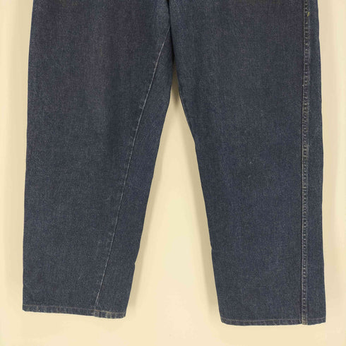ディッキーズ Dickies ×INDURA FR 濃紺 インディゴ ジップフライ ワイドストレート デニム パンツ メンズ FR:36-38