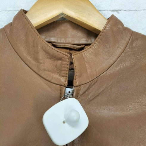 ADRIMAR real leather リアルレザージップジャケット レディース 46