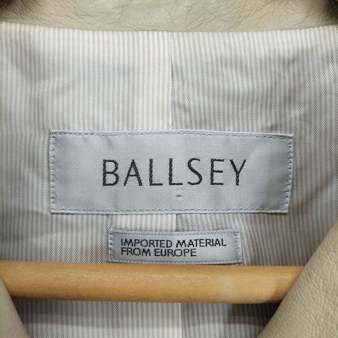 ボールジー BALLSEY lamb leather ラムレザージャケット レディース