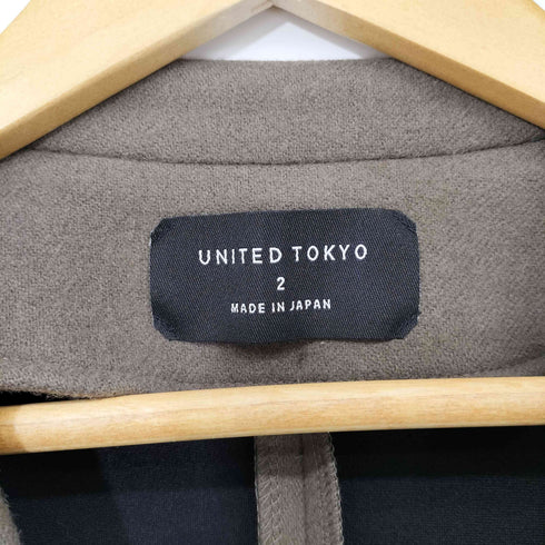 ユナイテッドトウキョウ UNITED TOKYO ボンディングメルトンVネックコート メンズ JPN:2
