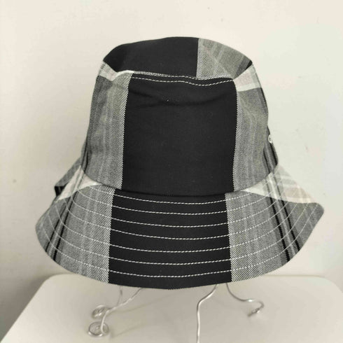 チャールズジェフリーラバーボーイ CHARLES JEFFREY LOVERBOY SHADOW TARTAN BUCKET HAT メンズ L
