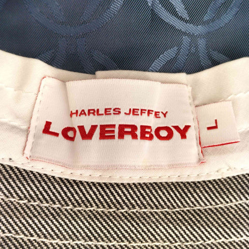 チャールズジェフリーラバーボーイ CHARLES JEFFREY LOVERBOY SHADOW TARTAN BUCKET HAT メンズ L
