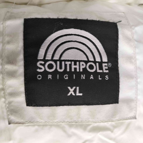 サウスポール SOUTHPOLE ジップアップ ダウンジャケット メンズ import:XL