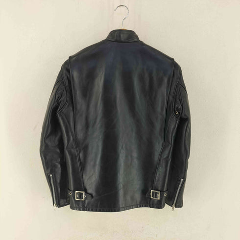 ショット Schott USA製 HORSEHIDE シングルライダースジャケット メンズ 34