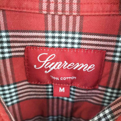 シュプリーム Supreme ロングスリーブチェックシャツ メンズ import:M