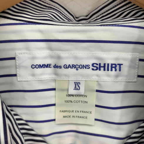 コムデギャルソンシャツ COMME des GARCONS SHIRT FOREVER stripe Shirts クレイジーパターン ピンストライプ メンズ JPN:XS