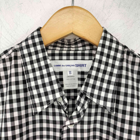 コムデギャルソンシャツ COMME des GARCONS SHIRT Cotton Small Check Shirt ギンガムチェック メンズ JPN:XS
