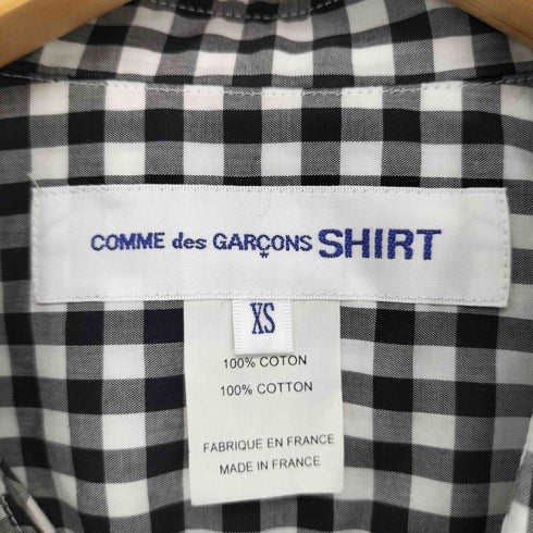コムデギャルソンシャツ COMME des GARCONS SHIRT Cotton Small Check Shirt ギンガムチェック メンズ JPN:XS