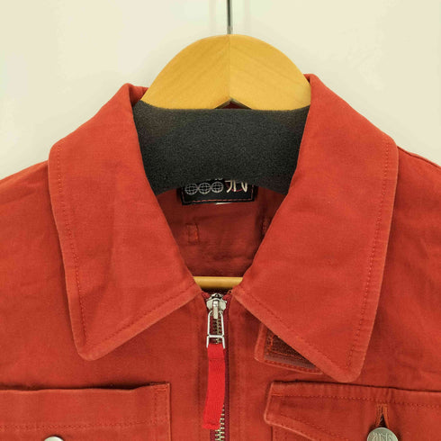 ジページェバイジャンポールゴルチエ JPG by GAULTIER マルチポケット ギミックダブルジップジャケット archive レディース 40