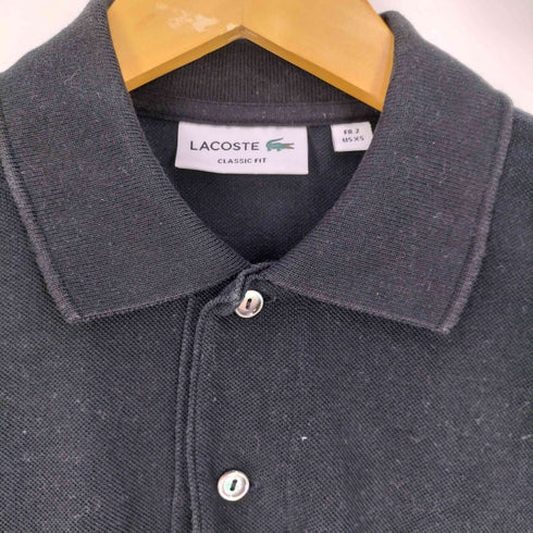 ラコステ LACOSTE CLASSIC FIT Short Sleeve Polo Shirt 鹿の子 ポロシャツ メンズ import:XS