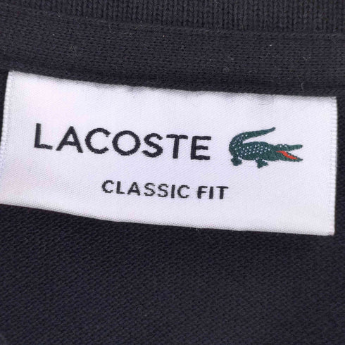 ラコステ LACOSTE CLASSIC FIT Short Sleeve Polo Shirt 鹿の子 ポロシャツ メンズ import:XS