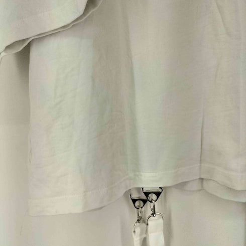 Classical Origin 垂らすだけで差別化。脱着式ベルトデザインショート丈Tシャツ メンズ JPN:L