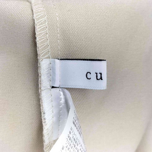 cussii TRストレッチルーズシルエット2wayオープンカラーシャツ メンズ JPN:L
