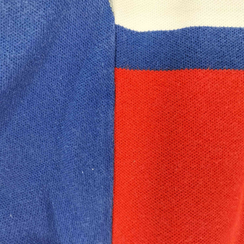 ポロバイラルフローレン Polo by RALPH LAUREN スモールポニー刺繍 ボーダー 鹿の子 ポロシャツ メンズ