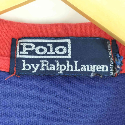 ポロバイラルフローレン Polo by RALPH LAUREN スモールポニー刺繍 ボーダー 鹿の子 ポロシャツ メンズ
