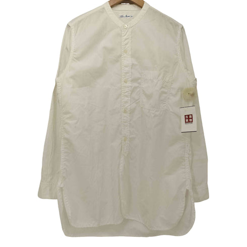 サンリミット Sans limite 2本針スタンドカラー WASHED メンズ 0