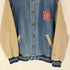 リー Lee SPORTS 90S カレッジロゴ デニム スタジャン メンズ import:L