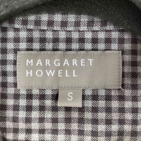 マーガレットハウエル MARGARET HOWELL コットンチェックシャツ メンズ JPN:S