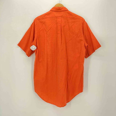 ポロバイラルフローレン Polo by RALPH LAUREN 90S ポニー 刺繍 ボタンダウン S/S シャツ メンズ import:L