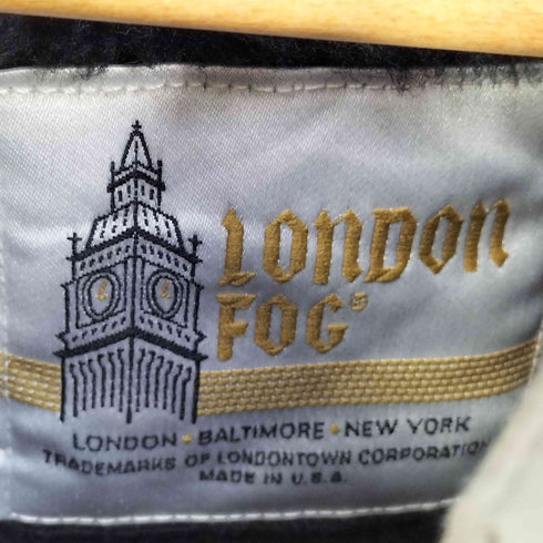 ロンドンフォグ LONDON FOG 80S IDEALジップ Wamsutta ファーライナー付き ステンカラーコート メンズ 42REG