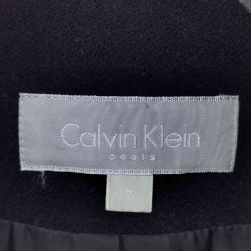 カルバンクライン CALVIN KLEIN ウール ステンカラーコート レディース