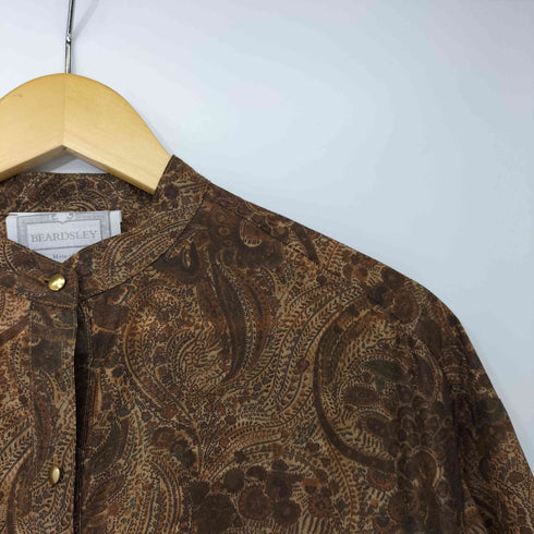 ビアズリー BEARDSLEY 23SS ペイズリープリントワンピース レディース FREE