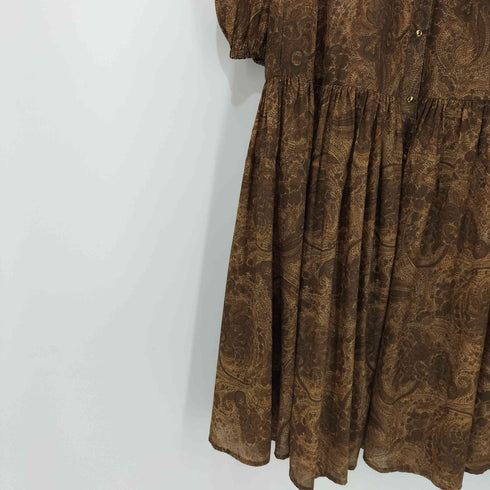 ビアズリー BEARDSLEY 23SS ペイズリープリントワンピース レディース FREE