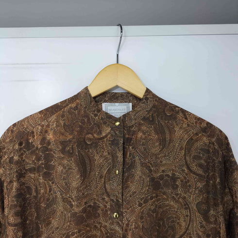 ビアズリー BEARDSLEY 23SS ペイズリープリントワンピース レディース FREE