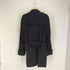 バーバリーロンドン BURBERRY LONDON WOOL&CASHMERE カシミヤ混 ウールピーコート メンズ EUR:44