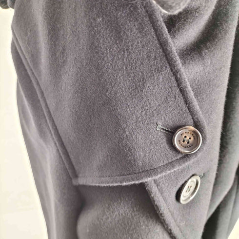 バーバリーロンドン BURBERRY LONDON WOOL&CASHMERE カシミヤ混 ウールピーコート メンズ EUR:44