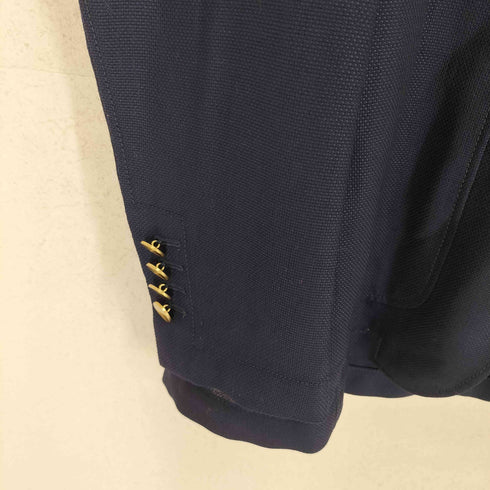 バーバリーロンドン BURBERRY LONDON 金ボタン 紺ブレ 2Bテーラードジャケット メンズ EUR:44