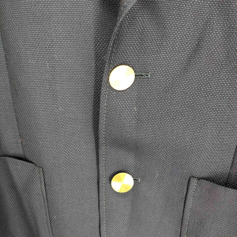 バーバリーロンドン BURBERRY LONDON 金ボタン 紺ブレ 2Bテーラードジャケット メンズ EUR:44